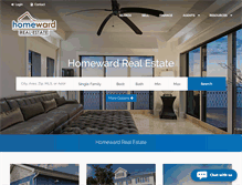 Tablet Screenshot of homewardre.com
